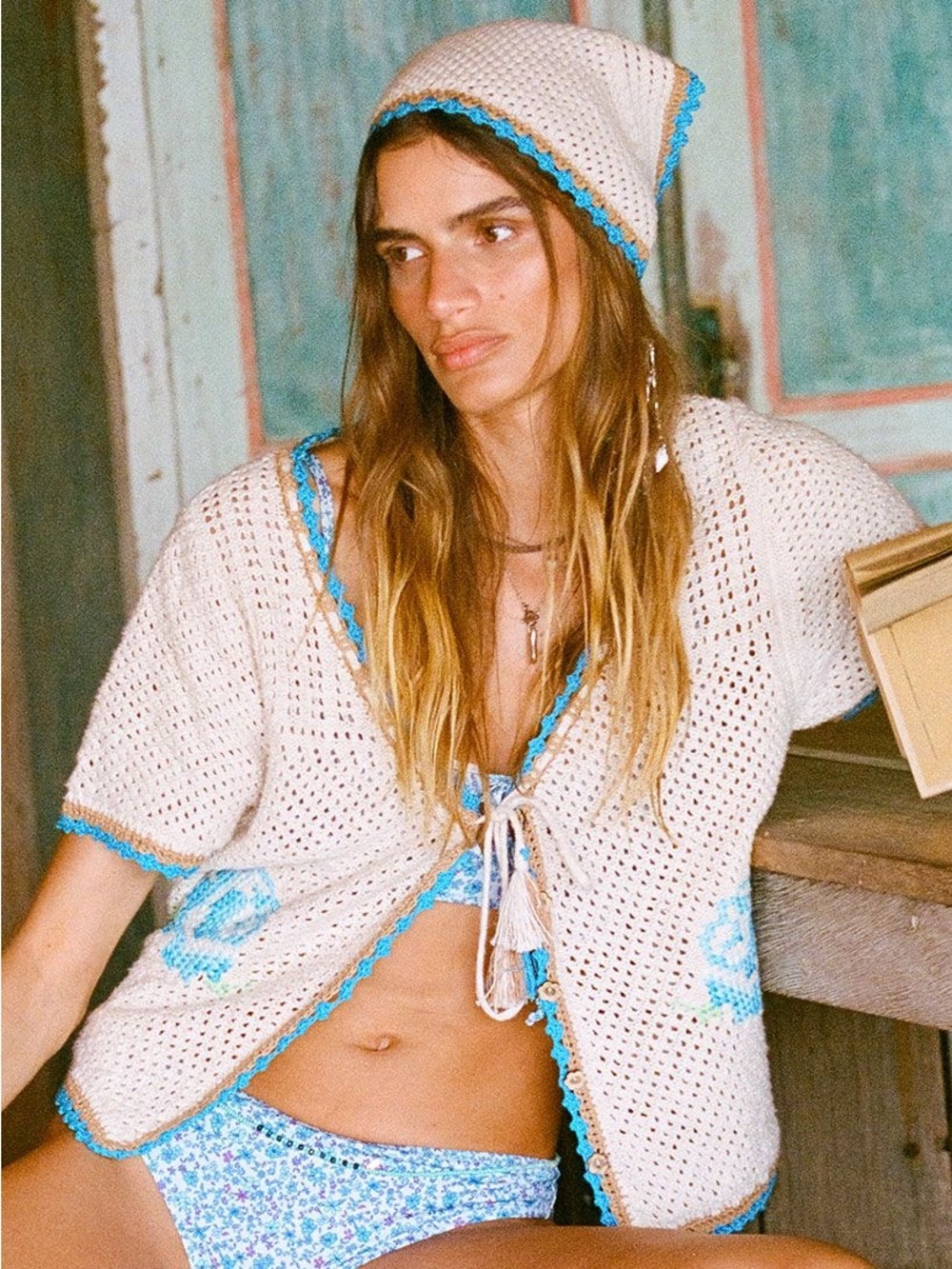 Spell Coastal Granny Head Scarf